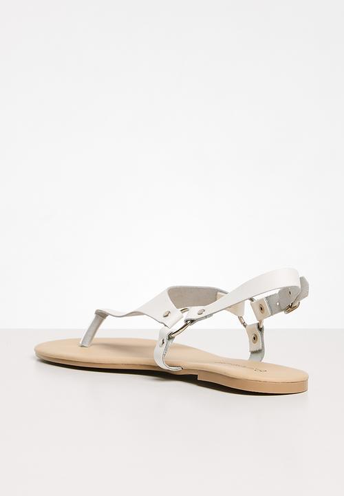 Superbalist - Jabari thong sandal - white