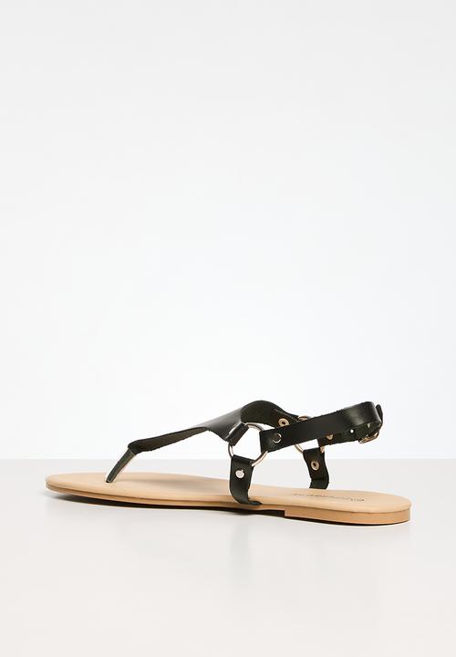 Superbalist - Jabari thong sandal - black