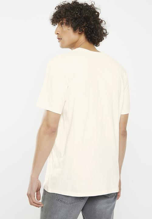 RVCA - Africa sunset smile short sleeve - ecru