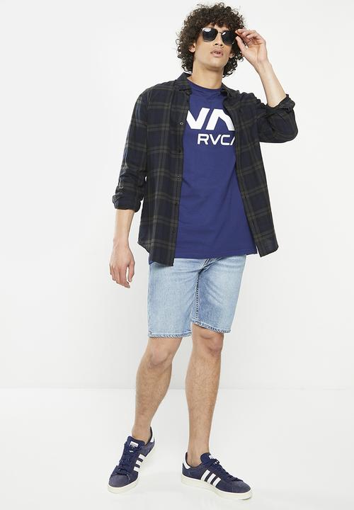 RVCA - Va rvca short sleeve - navy