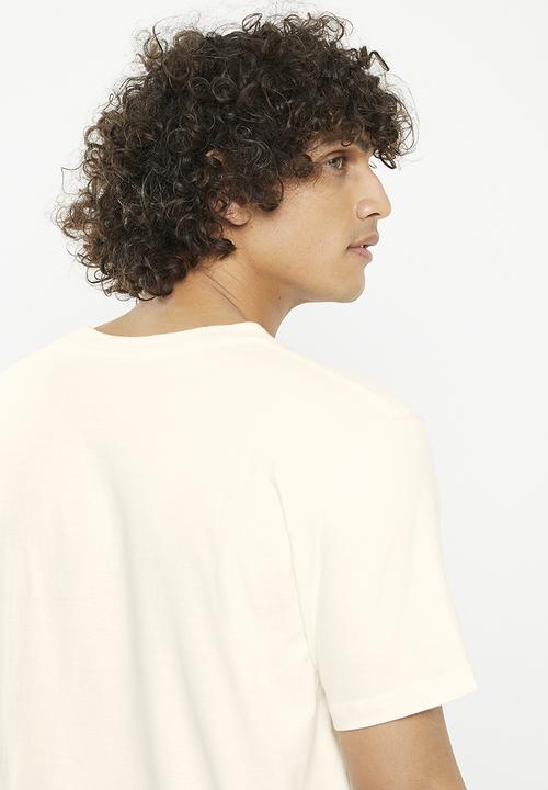 RVCA - Africa sunset smile short sleeve - ecru