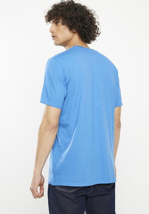 RVCA - Balance box short sleeve - mid blue 