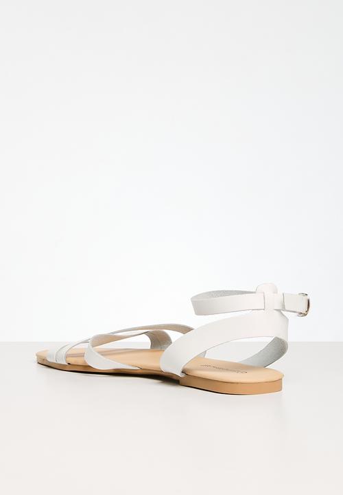Superbalist - Lola anklestrap sandal - white