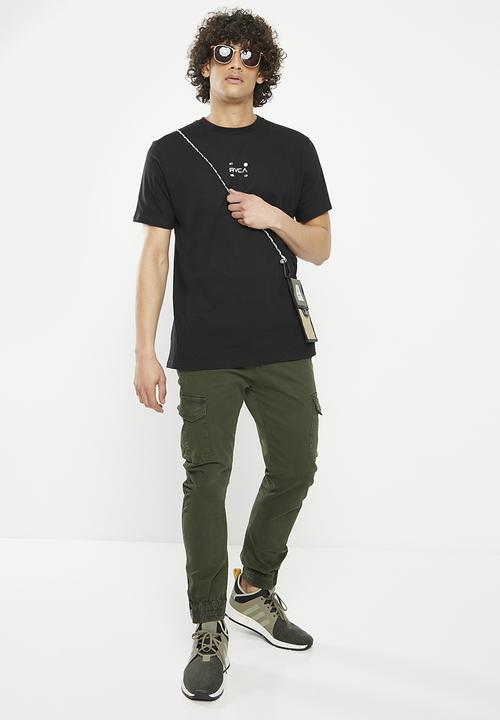 RVCA - Upstanding short sleeve tee - black