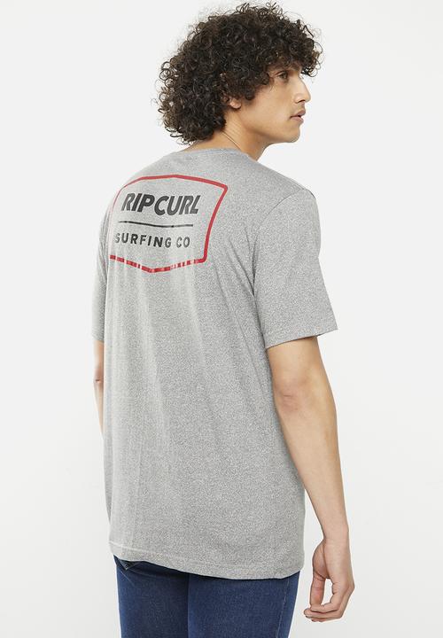 Rip Curl - Trademark tee - grey melange