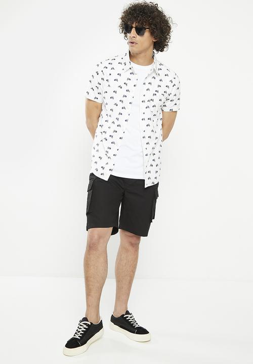 Brave Soul - Msh-48stark - ecru/navy 