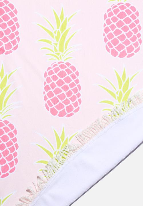 Superbalist Towels - Pineapple Round Towel
