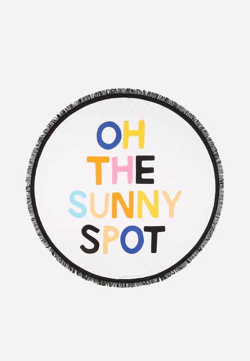 Sixth Floor - Sunny Spot Round Towel