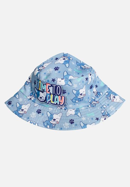 Character Group - Doggy bucket hat - blue