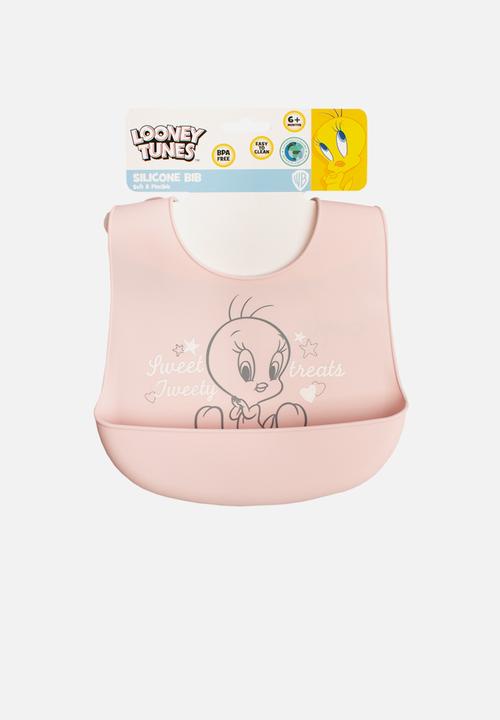 Character Group - Tweety silicone bibs - pink