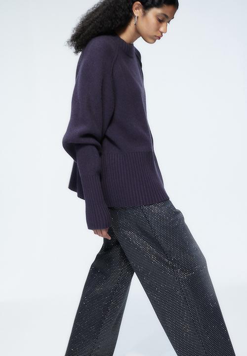 H&M - H&M Studio: Cashmere jumper - dark mauve