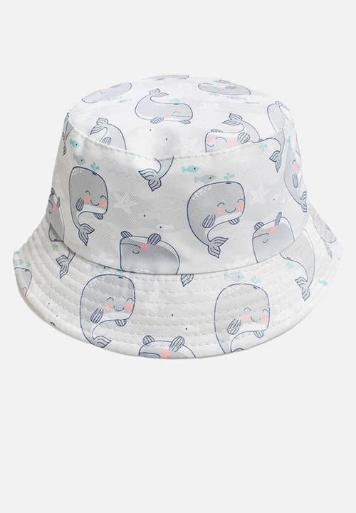 Character Group - Whale bucket hat - grey