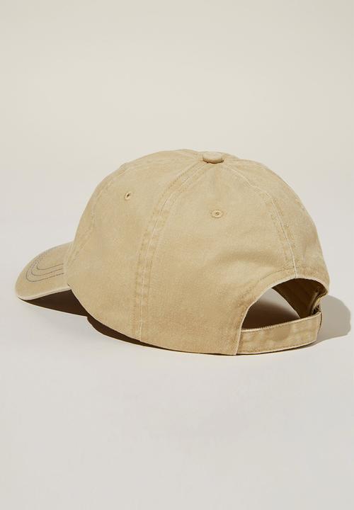 Rubi - Classic dad cap - palm icons/sand