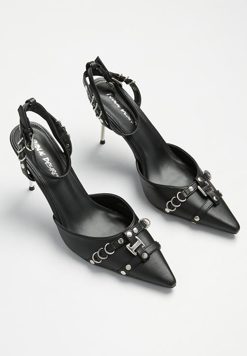 Public Desire - Prowl court heel - black