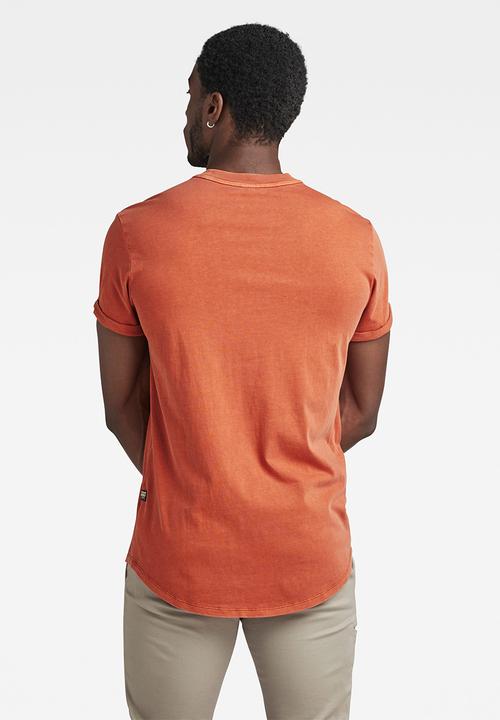G-STAR - Lash r t short sleeve compact jersey o rfd - coral