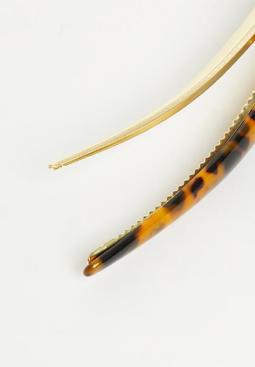 Rubi - Ally hair claw clip - tort