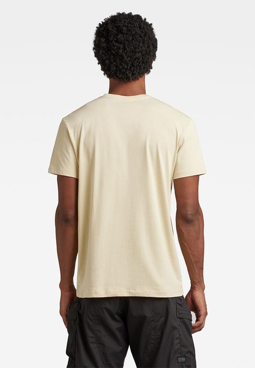G-STAR - Base-s r t short sleeve compact jersey o - light-yellow