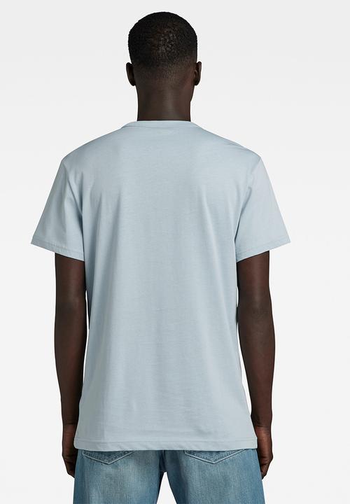 G-STAR - Graphic 8 r t short sleeve youn jersey - mid-blue