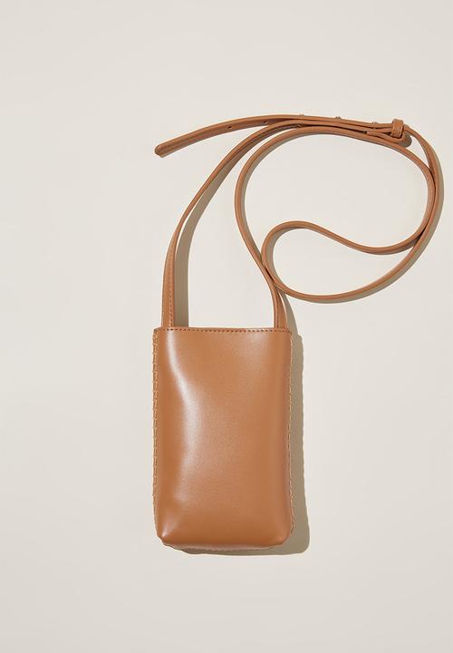 Rubi - Freya phone sling - tan