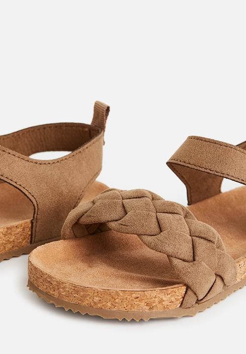 H&M - Sandals - light brown 