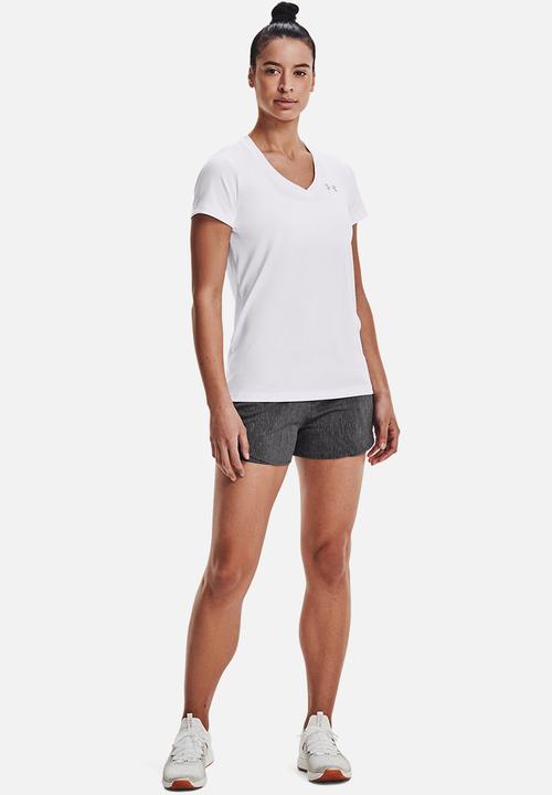 Under Armour - Tech ssv solid - white & metallic silver
