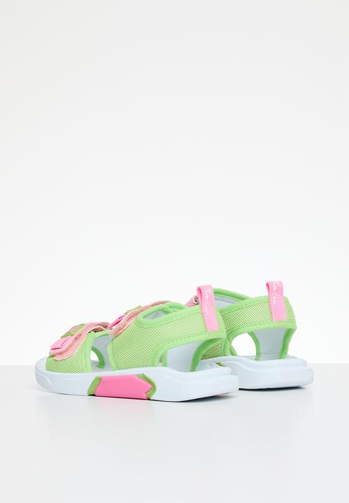 Pierre Cardin - Antelope sandal - pink & green