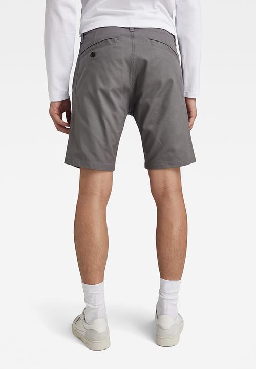G-STAR - Bronson 2.0 slim chino short - backdrop stretch canvas - dark-grey