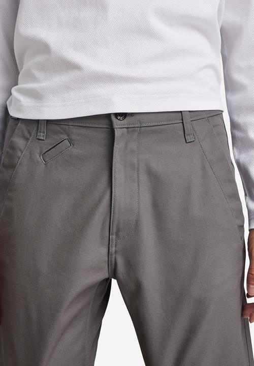 G-STAR - Bronson 2.0 slim chino short - backdrop stretch canvas - dark-grey