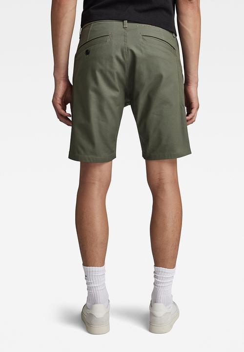 G-STAR - Bronson 2.0 slim chino short - backdrop stretch canvas - olive