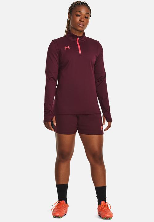 Under Armour - Ua w's ch midlayer - dark maroon & beta