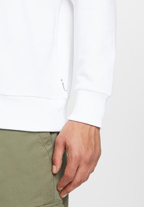 Ben Sherman - Outdoor badges crew sweater - white 