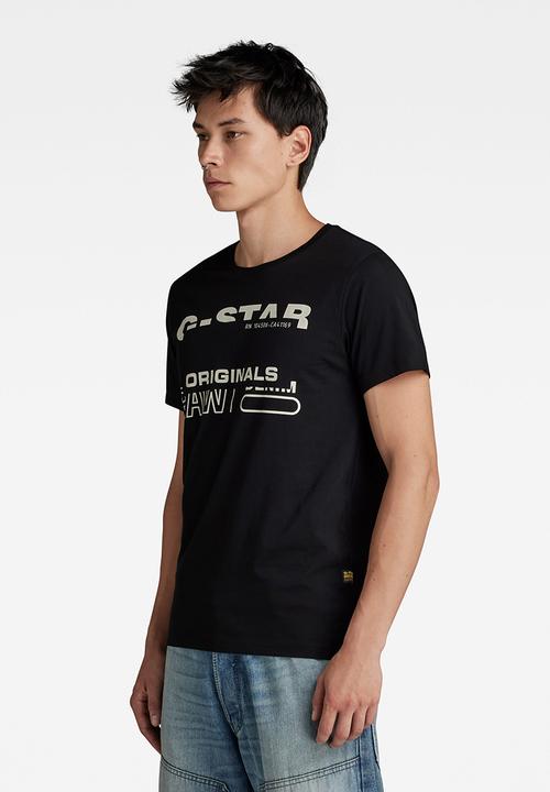 G-STAR - Originals r t - compact jersey o - black
