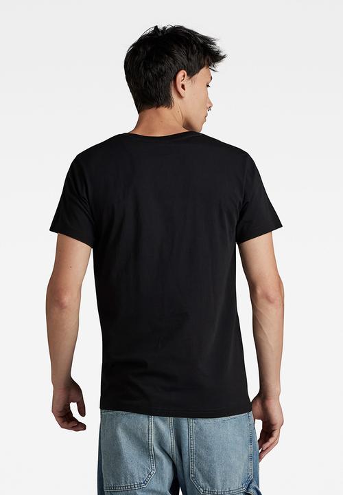 G-STAR - Originals r t - compact jersey o - black