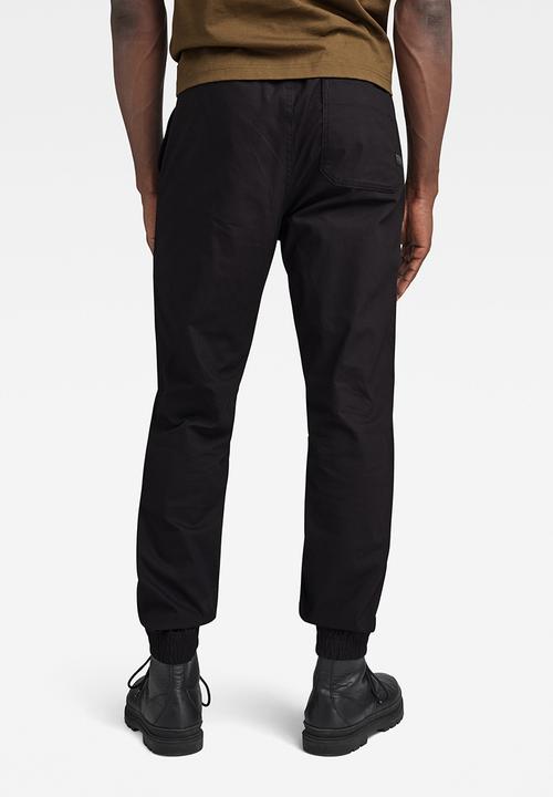 G-STAR - Trainer rct - compact bitt canvas R - black