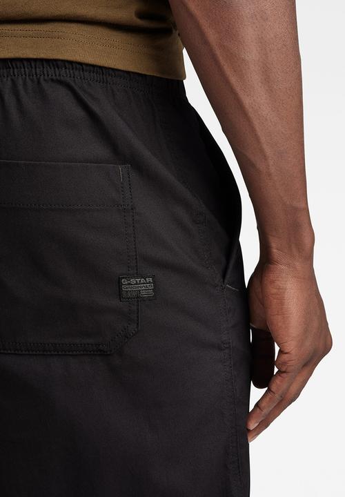 G-STAR - Trainer rct - compact bitt canvas R - black