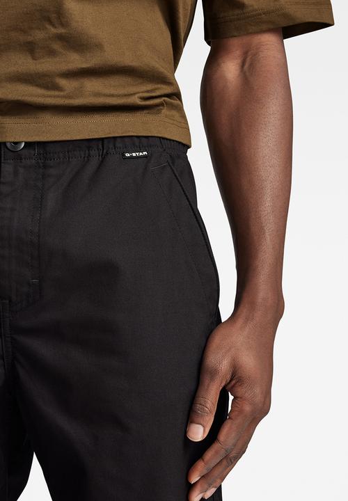 G-STAR - Trainer rct - compact bitt canvas R - black
