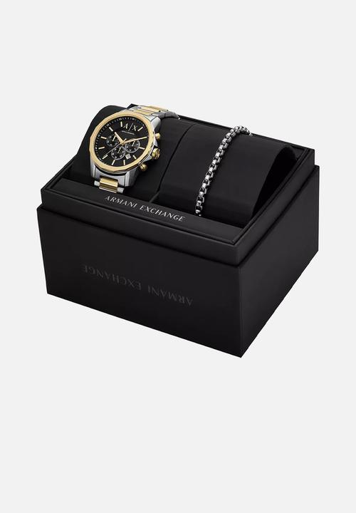 Armani Exchange - Banks - silver & gold 
