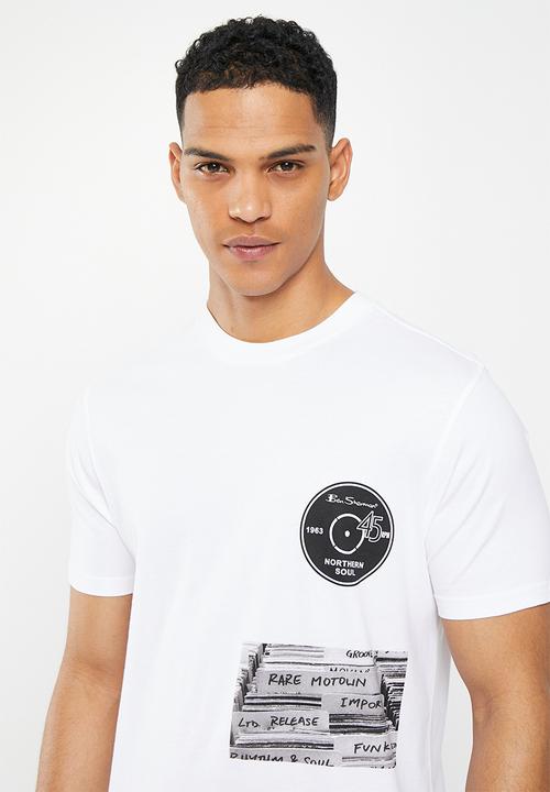 Ben Sherman - Northern soul tee-shirt - white