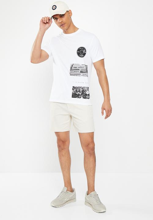Ben Sherman - Northern soul tee-shirt - white