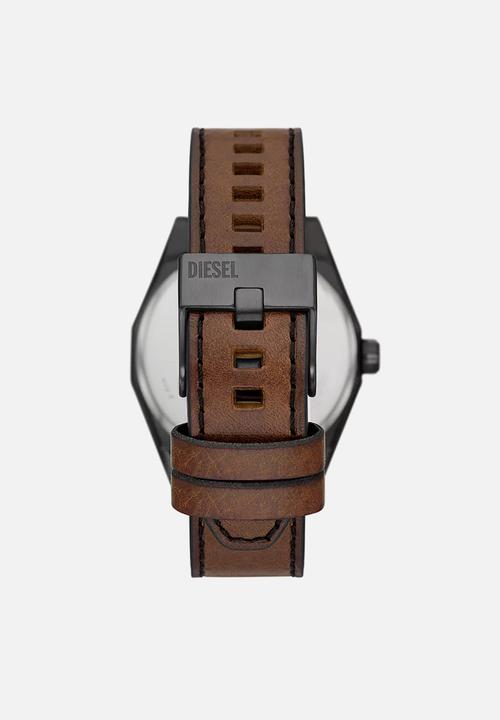 Diesel  - Scraper - gunmetal & brown 