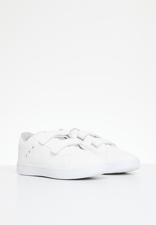 Pierre Cardin - Cole 2 tab sneaker - white mono