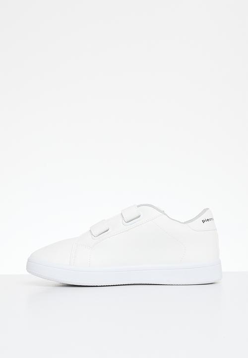 Pierre Cardin - Cole 2 tab sneaker - white mono