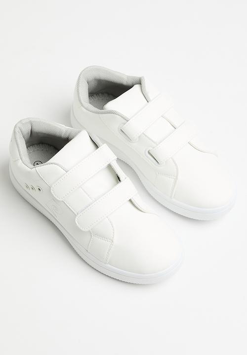 Pierre Cardin - Cole 2 tab sneaker - white mono