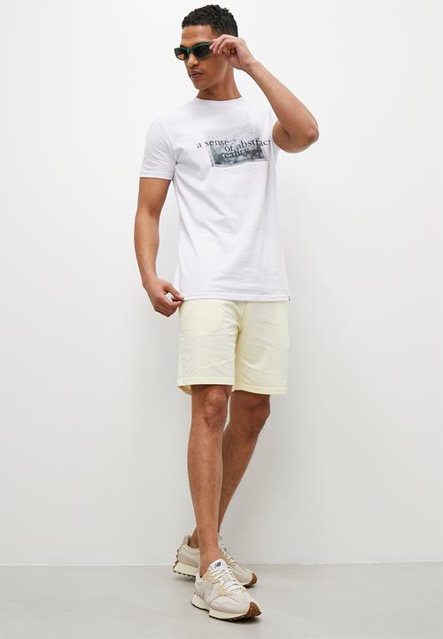 Superbalist - Sunday slim sweatshorts - ecru