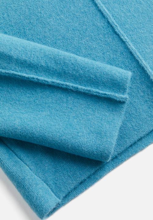 H&M - H&M Studio: Wool-blend high-collar jumper - teal 