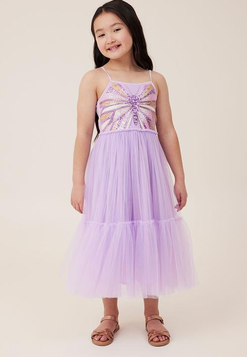 Cotton On - Iris dress up dress - lilac drop/butterfly