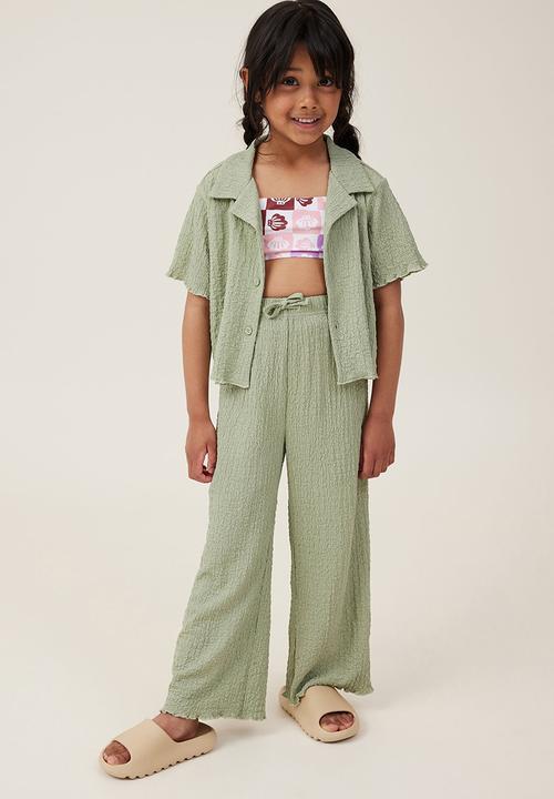 Cotton On - Hallie pant - deep sage