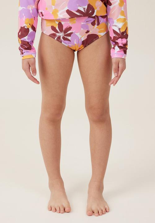 Cotton On - Brielle bikini bottom - painterly floral