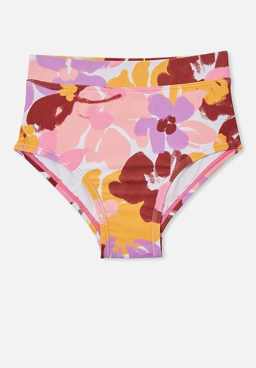 Cotton On - Brielle bikini bottom - painterly floral