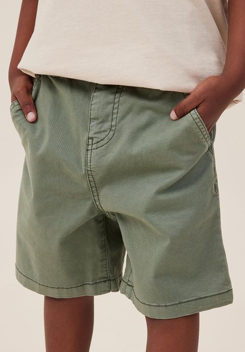 Cotton On - Will chino short - swag green